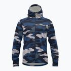 RedElk Agua Pro rain jacket blue camouflage
