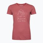 Women's ORTOVOX 150 Cool Mtn Protector wild rose T-shirt