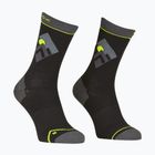 Men's trekking socks ORTOVOX Alpine Light Comp Mid black raven