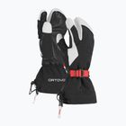 Women's ski gloves ORTOVOX Merino Freeride 3 Finger black raven