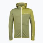 Men's ORTOVOX Fleece Light Grid Hooded wild herbs sweatshirt