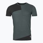 Men's ORTOVOX 120 Tec trekking shirt dark arctic grey