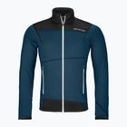 Men's ORTOVOX Fleece Light deep ocean sweatshirt