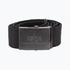 Alpha Industries Heavy Duty trouser belt 4 cm black