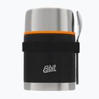Food thermos with cutlery Esbit Stainless Steel Food Jug 750 ml black