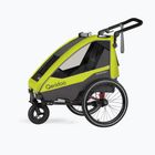 Qeridoo Sportrex 1 LE single-seater bicycle trailer yellow Q-SPR1-22-LG