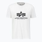 Alpha Industries men's Basic white t-shirt