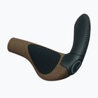 Handlebar grips Ergon GP4 Evo Biokork black/grey