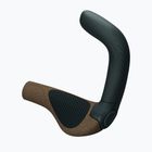 Handlebar grips Ergon GP5 Evo Biokork black/grey