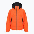 Children's ski jacket Descente Puff mandarin orange
