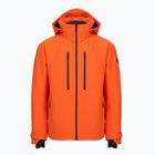 Men's ski jacket Descente Stream mandarin orange
