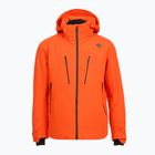 Men's ski jacket Descente Angular Line mandarin orange