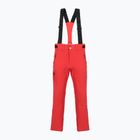 Men's ski trousers Descente Swiss electric red
