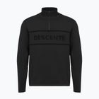 Sweater Descente Half Zip Logo black