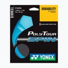 Tennis string YONEX Poly Tour SPIN Set 12 m blue