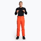 Men's ski trousers Descente Swiss mandarin orange