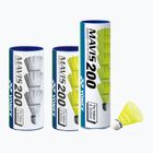 YONEX Mavis 200 badminton shuttlecocks 3 pcs. yellow