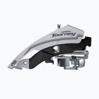 Front bike derailleur Shimano FD-TY601-L6 Tourney 3x8/7/6 Top Swing M silver/black