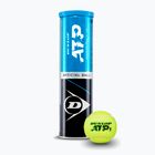 Tennis balls Dunlop ATP Tour 4 pack green