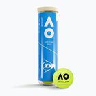 Dunlop Australian Open 4B tennis balls 4 pcs green.