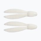 Keitech Flex Chunk 6 piece rubber lure white 4560262627484