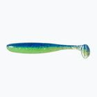 Keitech Easy Shiner blue x chartreuse rubber lure 4560262635137