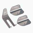 Lezyne Stainless Pedal Hook silver bicycle wall hanger