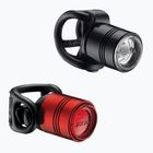 Lezyne Femto Drive Pair black/red bicycle light set