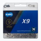 KMC X9 114 link 9rz bicycle chain silver BX09NP114