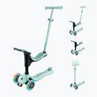 Globber Go.Up Sporty Lights mint children's tricycle scooter