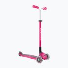 Children's three-wheeled scooter Globber Master Lights fuchsia