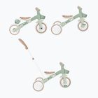 Three-wheeled balance bik with handle Globber Learning Trike 2in1 Plus Ecologic pistachio