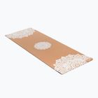 Yoga Design Lab Cork 5.5 mm brown Mandala White yoga mat