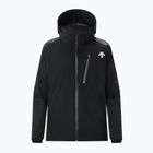 Men's ski jacket Descente Leather Combo black