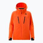 Men's Descente Angular Line ski jacket mandarin orange