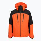 Men's Descente Insulated ski jacket mandarin orange