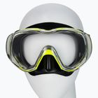 TUSA Tri-Quest Fd Mask diving mask black and yellow M-3001