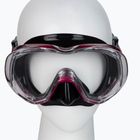TUSA Tri-Quest Fd Diving Mask Black-Red M-3001