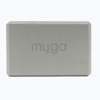 Yoga block Myga Foam Block do jogi grey