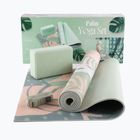 Yoga kit Myga Palm Yoga Set mat + block + strap green