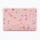 Yoga block Myga Terazzo do jogi pink