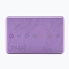Yoga block Myga Foam Block purple