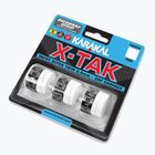 Squash racket wrap Karakal X Tak 3 pack white