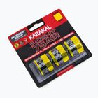 Squash racket wrap Karakal Point 75 Air 3 pack yellow