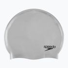 Speedo Plain Flat Silicone grey swimming cap 8-7099