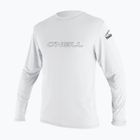 Men's swimming longsleeve O'Neill Basic Skins Sun Shirt white