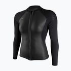 Women's wetsuit O'Neill Bahia 1/0.5mm Full-Zip Jacket glide black/black/black