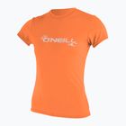 Women's swim shirt O'Neill Basic Skins Sun Shirt light grapefruit