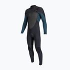 Children's wetsuit O'Neill Youth Psycho Tech 5/4+ Chest Zip Full black/cadet blue