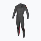 Children's wetsuit O'Neill Youth Epic 5/4 Chest Zip Full graphite/smoke/red